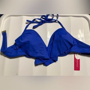 Xhilaration Blue Bikini Top